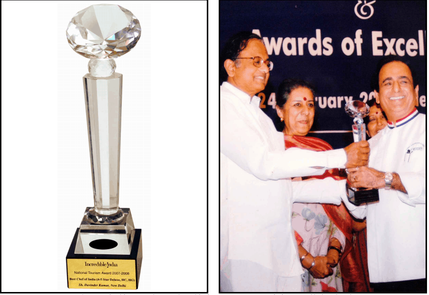 “Best Chef of India” by Ministry of Tourism